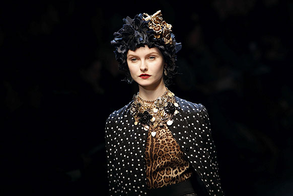 Milan fashion week: Dolce & Gabbana