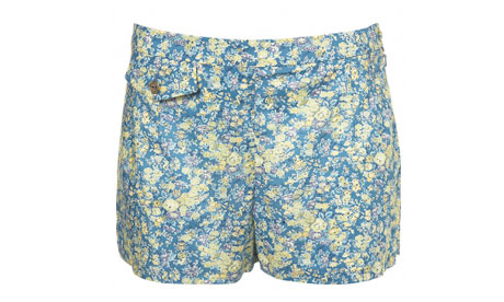 Liberty print: Topshop Liberty print shorts