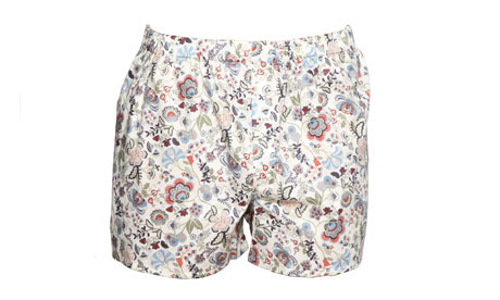 Liberty print: Sunspel boxers