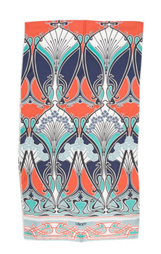 Liberty print: Ianthe print scarf from Liberty