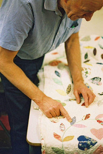 Fine Cell Work gallery: Prisoner quilting for FCW