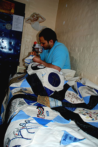Fine Cell Work gallery: Prisoner quilting