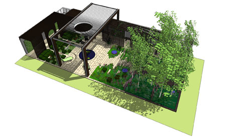 UK show garden design for