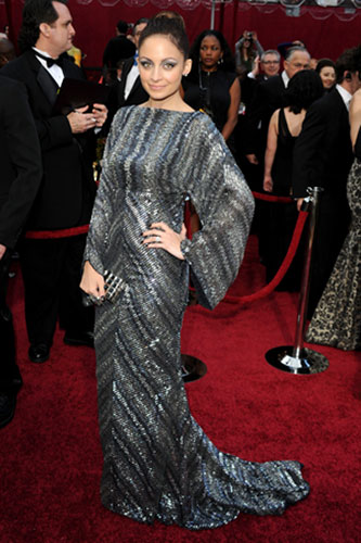 on the red carpet Nicole Richie