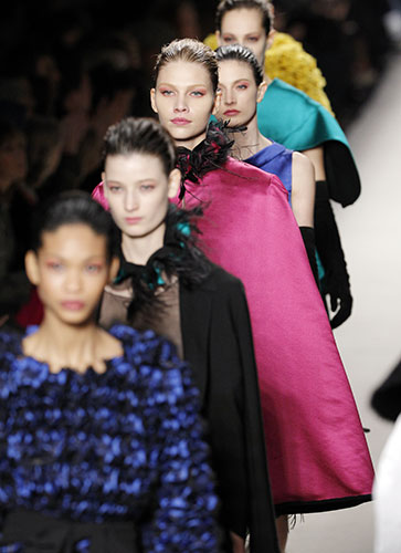 Paris fashion week: Yves Saint Laurent, Paris fashion week