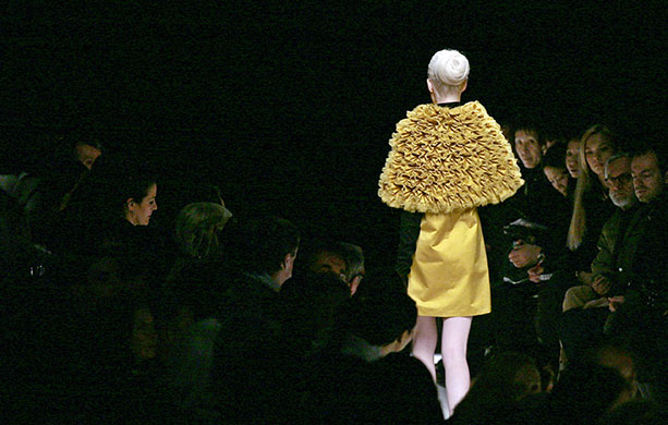 Paris fashion week: Yves Saint Laurent, Paris fashion week