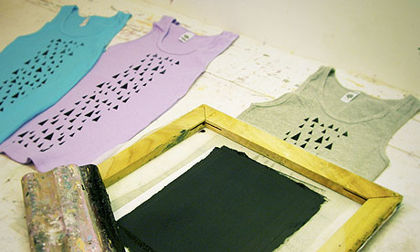 screen printing tees