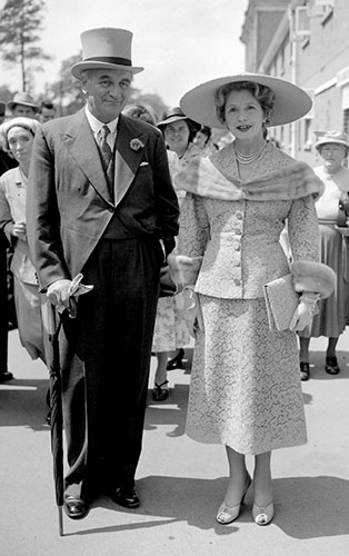 Ascot fashion: Royal Ascot in 1955