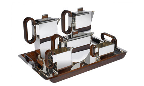 Father's day gifts: Art deco teaset by Asprey