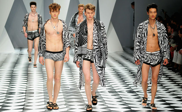 Milan menswear: Versace