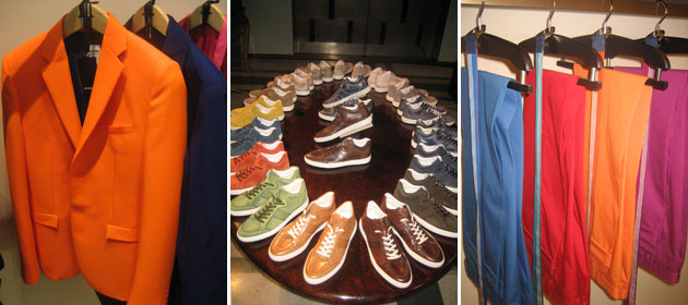 Milan menswear: Colour blocking