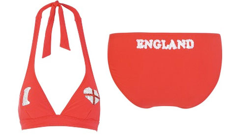 World Cup Tat: World Cup Tat: England Bikini
