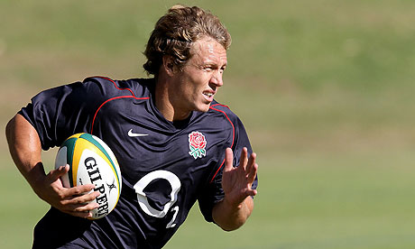 Jonny Wilkinson during England training