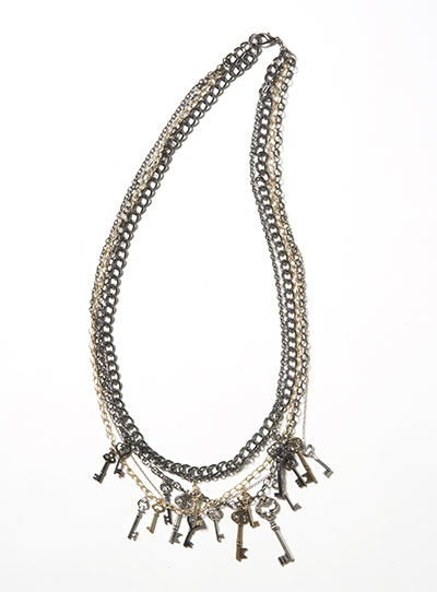 Gap and Banana Republic: Key necklace from Banana Republic