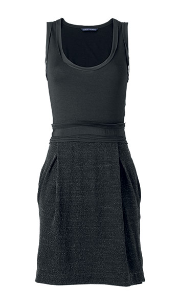 Gap and Banana Republic: Black knitted dress by Banana Republic