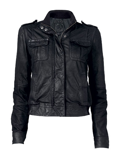Gap and Banana Republic: Leather jacket by Banana Republic
