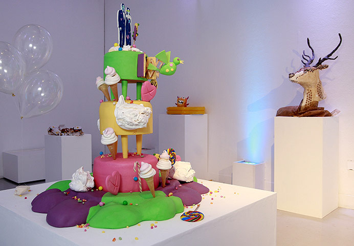 Cake Britain: Cloud Cuckoo Wedding Cake