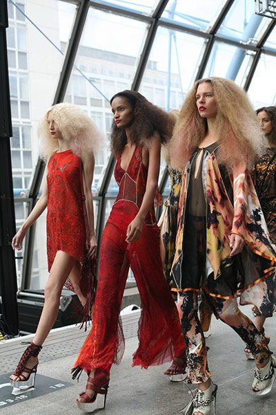 London fashion top ten: Observer's top ten London fashion week moments