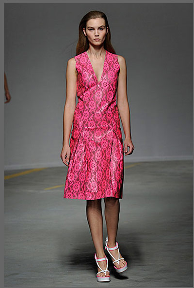 London fashion top ten: Observer top ten fashion moment