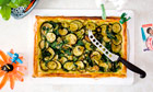 Student cookbook: Green vegan tart