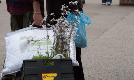 A pull-along trolley