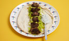 Turkish lamb flatbreads recipe