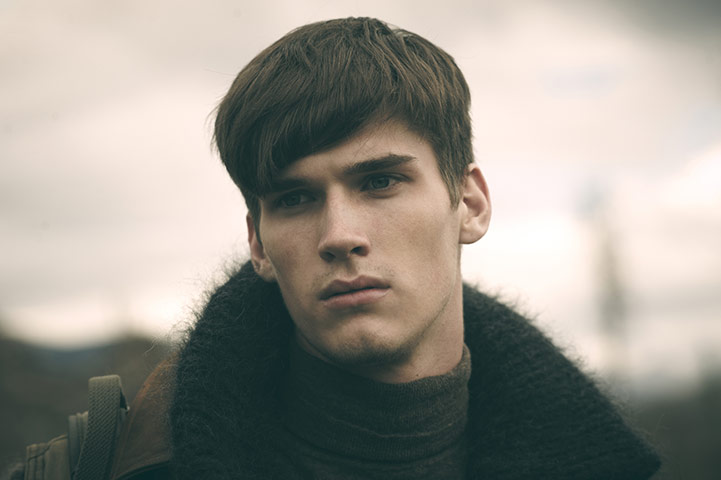 Into the wild: Knitted bomber jacket