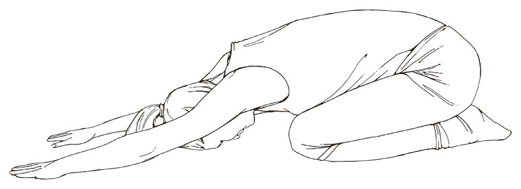Flexibility exercises: Child's pose