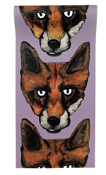 The lust list: Foxy wallpaper