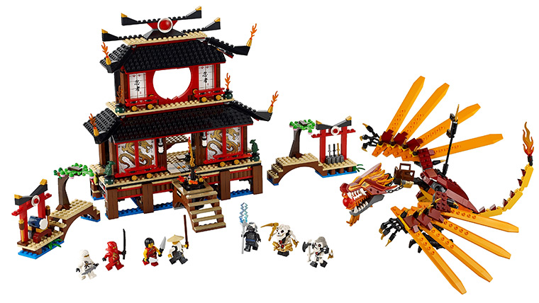 Top toys: Ninjago Fire Temple by LEGO Company Ltd