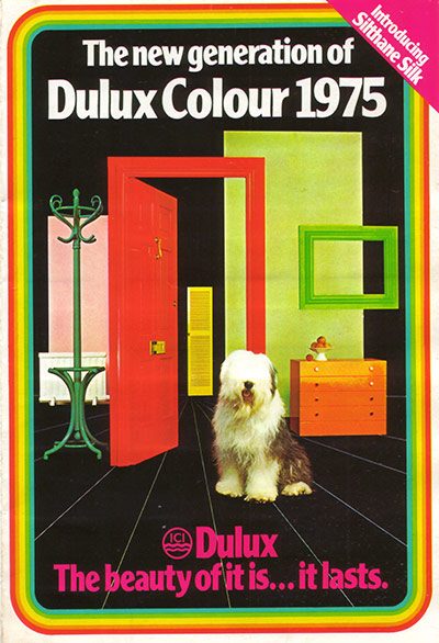 50 years of the Dulux dog: 1975