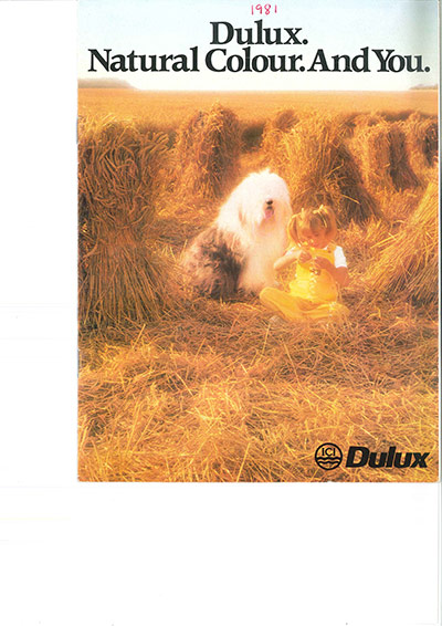 50 years of the Dulux dog: 1981