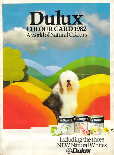 50 years of the Dulux dog: 1982