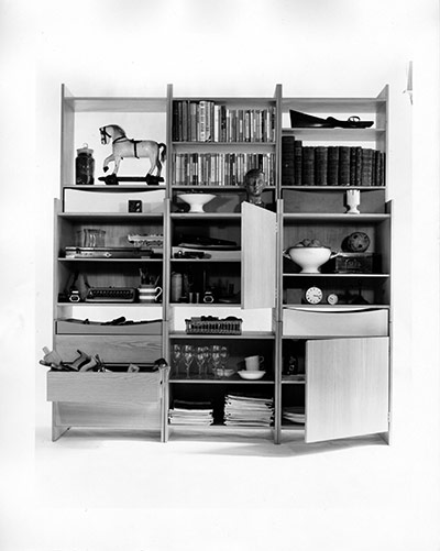 Terence Conran: Book shelving and storage unit