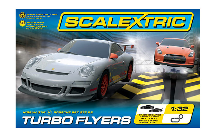 xmas gadgets over 20: Scalextric turbo flyers game
