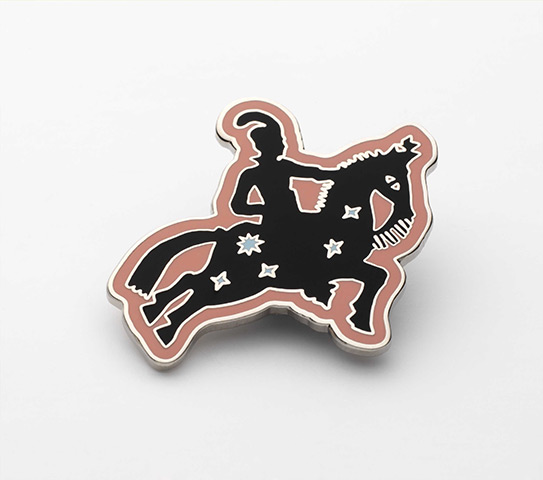 xmas stocking fillers: The Adventures of Prince Achmed brooch