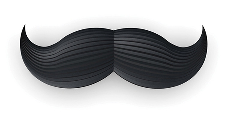 xmas stocking fillers: Moustache eraser