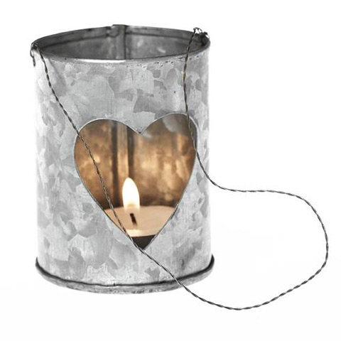 xmas stocking fillers: Zinc T-light holder