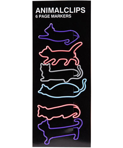 xmas stocking fillers: Cat page markers