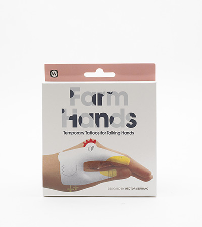 xmas stocking fillers: Talking hand tattoos