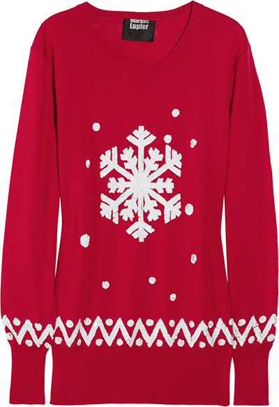 Xmas gifts Weekend: Markus Lupfer red snowflake sweater