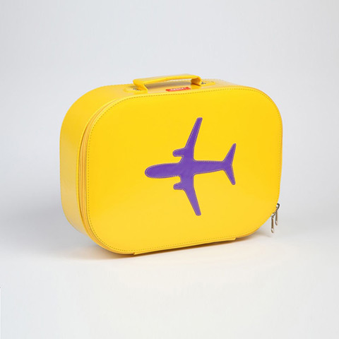 xmas gift ideas: Bakker Made With Love yellow suitcase