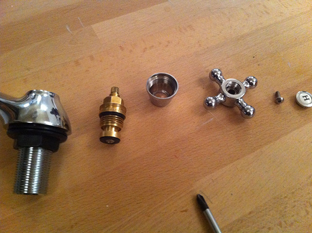 How to change a washer: How to change a washer: take the cartridge out