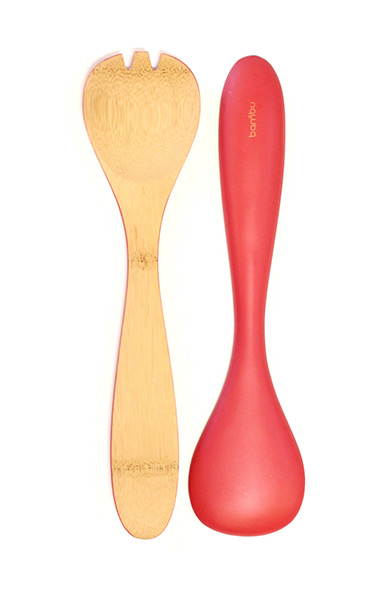 Xmas gifts: homes -20: Coloured salad servers from Ethe den Project