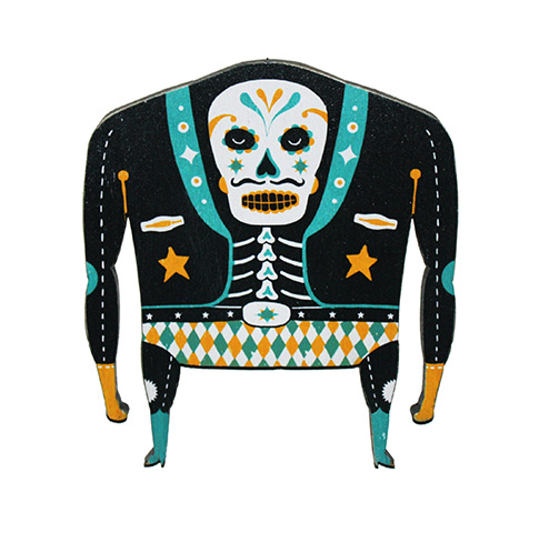 Xmas gifts: homes +20: Dead wrestler ornament by Tom Frost