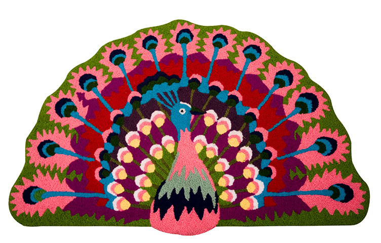 Xmas gifts: homes +20: Peacock rug