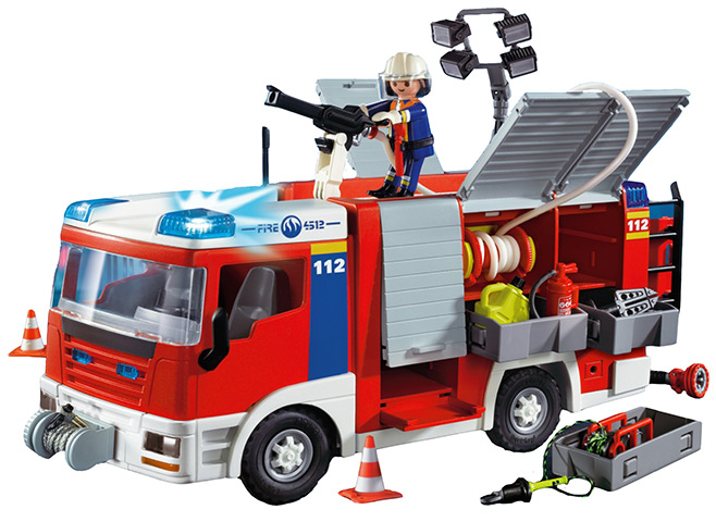 Xmas gifts: kids +20: Playmobil fire engine