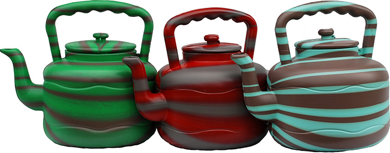 xmas gardens under20: Recycled kettle watering can