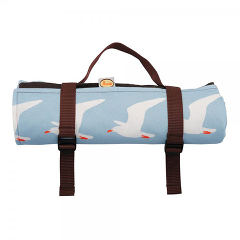 xmas gardens above 20: Seagull picnic blanket