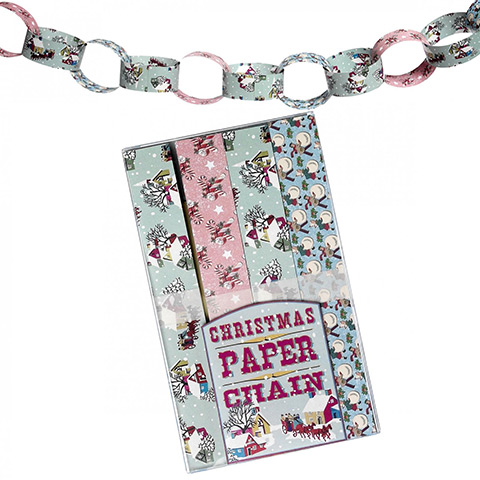 xmas decorations: Christmas paper chain